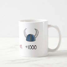 Bill vs. Eric (age version) - mug