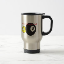 Billards Travel Mug.