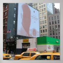 Billboard Ad NYC Poster