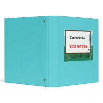 Billboard Greeting - Customizable 3 Ring Binder