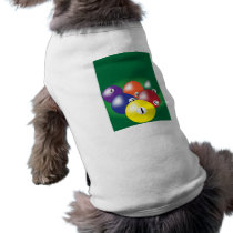 Billiard Background Dog Clothing