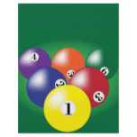 Billiard Background Full Color Flyer