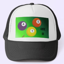 Billiard Balls hats