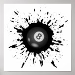 Billiard Explosion Print