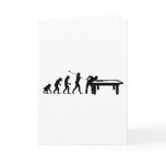 Billiard Player Greeting Cards