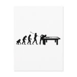 Billiard Player Postcard