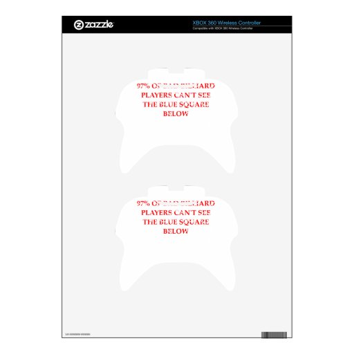 BILLIARD.png Xbox 360 Controller Decal
