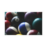 Billiard table canvas photograph game room photo stretched canvas prints