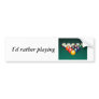 Billiards 003 bumper sticker