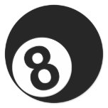 Billiards - 8-Ball stickers