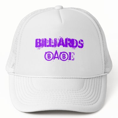 Billiards Babe Hat by hooyah