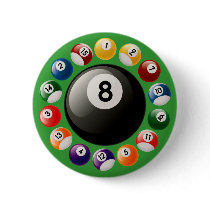 BILLIARDS BALLS PIN