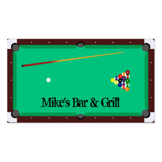 Billiard Business Cards &amp; Templates | Zazzle