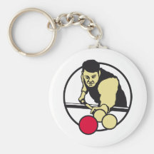 Billiards Keychains