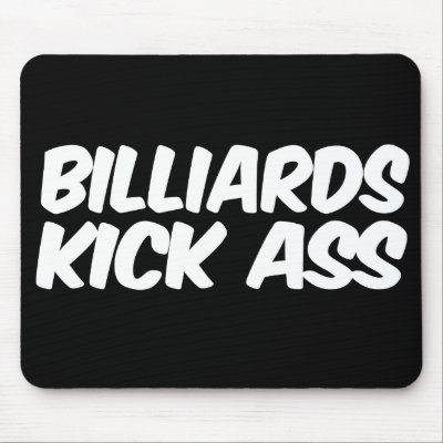 Billiards Mouse Pads by republicofsport