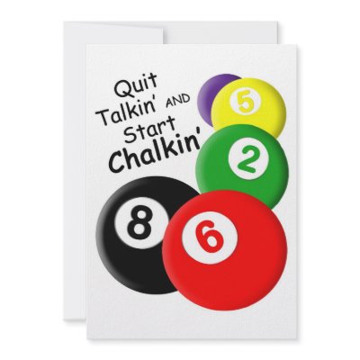 Billiards Party Invites by TrudyWilkerson