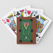Billiards Playing Cards