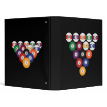 Billiards / Pool Balls: Custom Binder