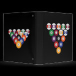 Billiards / Pool Balls: Custom Binder