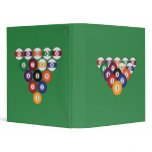Billiards / Pool Balls: Custom Binder