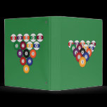 Billiards / Pool Balls: Custom Binder