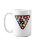 Billiards / Pool Balls with Drop Shadow: mugs