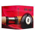 Billiards, Pool Games Binder