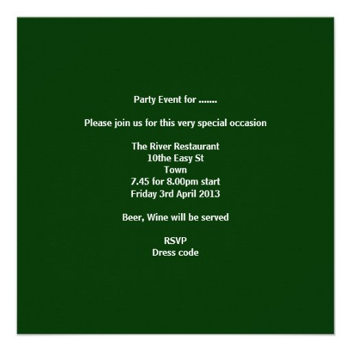 Billiards Pool Mans Birthday Party Night Beer Custom Invitations