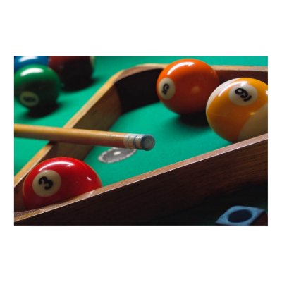 billiards print by spotz777