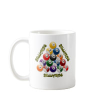 BILLIARDS RACK MUG