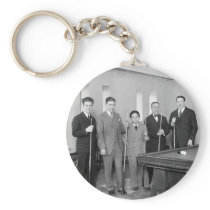 Billiards Stars: 1927 Keychain