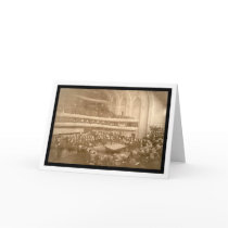 Billiards Tournament Photo 1908 cards