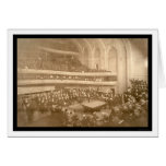 Billiards Tournament Photo 1908 Cards