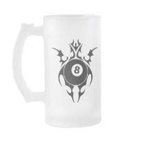 billiards. tribal. mugs