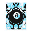 billiards. tribal. postcards