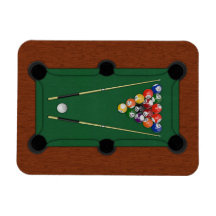 Billiards Vinyl Magnet
