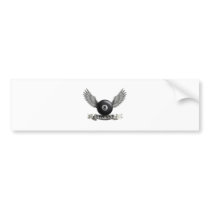 Billiards wings A Bumper Sticker