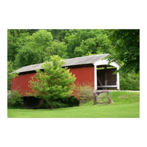 Billie Creek Covered Bridge print