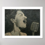 Billie Holiday Poster