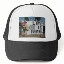 Billie Holiday Street Art Trucker Hat