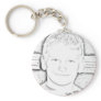 Billie W Keychain
