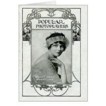 Billie West 1914 portrait card