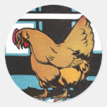 Billina the Yellow Hen Stickers
