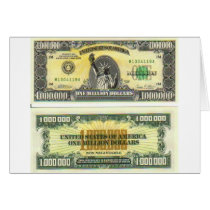 Billion Dollar Woman cards by Obama_Money_Stimulus Billion Dollar Woman cards