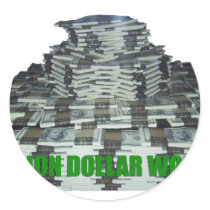 Billion Dollar Woman stickers by Obama_Money_Stimulus Billion Dollar Woman stickers