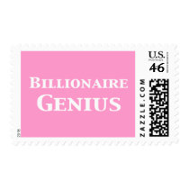 Billionaire Genius Gifts postage