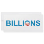 BILLIONS RACK CARD DESIGN