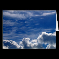 Billowing clouds cards