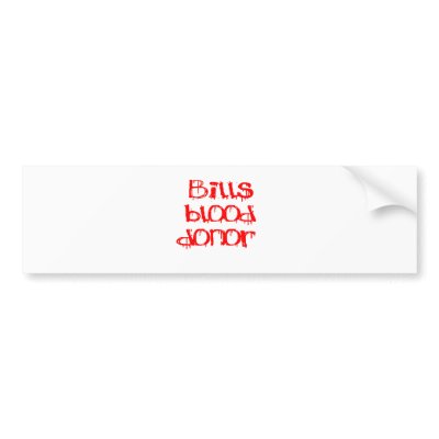 Blood Donor Sticker