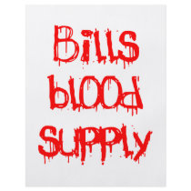 Bills Blood Supply flyers